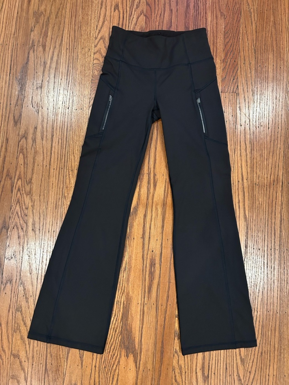 Athleta Black Rainier Bootcut Pants - small